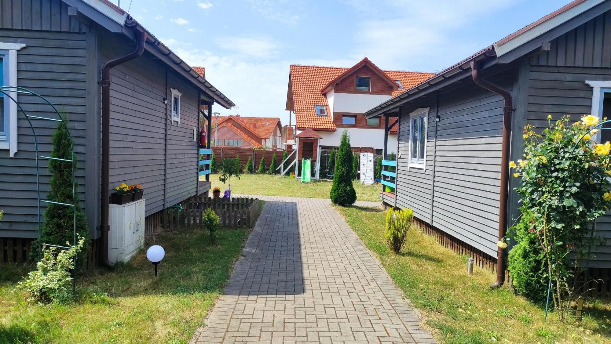 Na Fali Domki Letniskowe Zarnowska Exterior photo